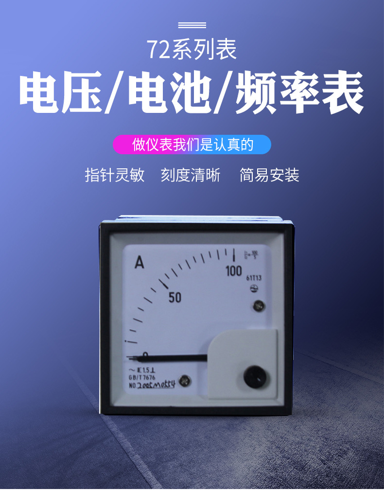 电流电压表72系列